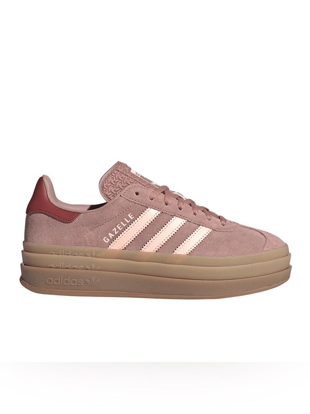 adidas Gazelle Platform Women's Sneakers - Dusty Rose and Blush 9